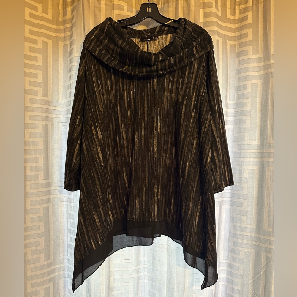 2xl tunic 3/4 sleeve women’s top